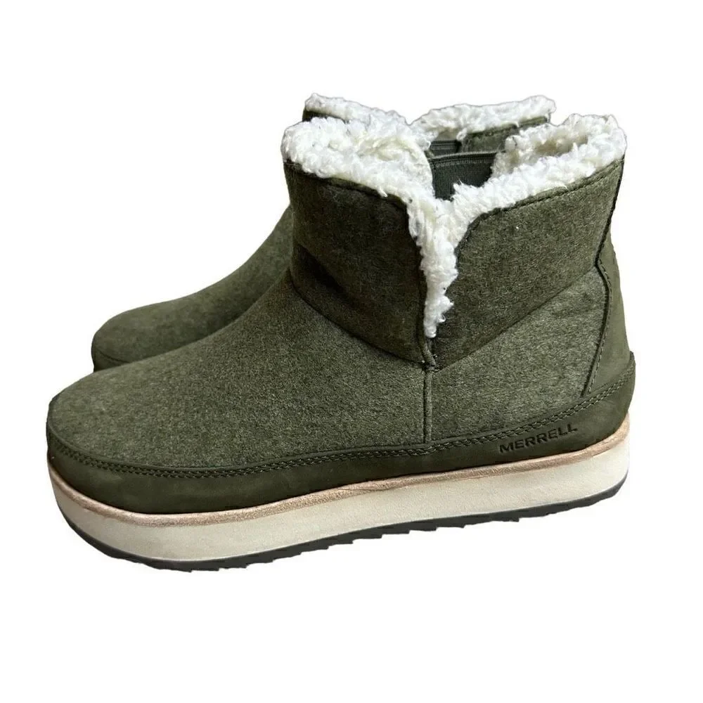 NWOB Merrell Women's Juno Pull on Snow Boot size 7.5